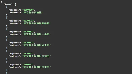 Zipcode API